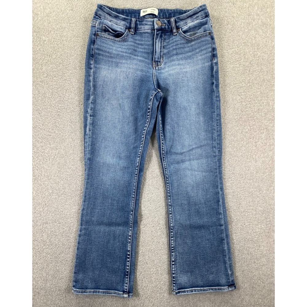 BKE Gabby Bootcut Jeans Womens 26x29.5 (28x28) Curvy Fit High Rise Stretch Denim